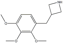 3-(2,3,4-trimethoxybenzyl)azetidine Struktur