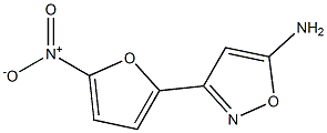 3-(5-nitrofuran-2-yl)-1,2-oxazol-5-amine Struktur