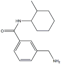 3-(aminomethyl)-N-(2-methylcyclohexyl)benzamide Struktur