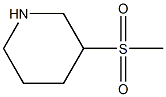 3-(methylsulfonyl)piperidine Struktur