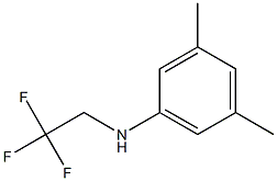 3,5-dimethyl-N-(2,2,2-trifluoroethyl)aniline Struktur