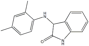 3-[(2,4-dimethylphenyl)amino]-2,3-dihydro-1H-indol-2-one Struktur