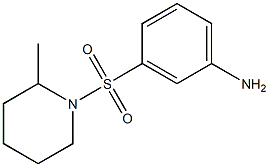 3-[(2-methylpiperidin-1-yl)sulfonyl]aniline Struktur