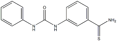 3-[(anilinocarbonyl)amino]benzenecarbothioamide Struktur