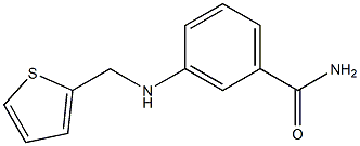 3-[(thiophen-2-ylmethyl)amino]benzamide Struktur