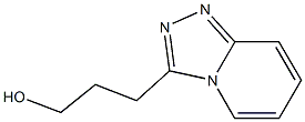 3-[1,2,4]triazolo[4,3-a]pyridin-3-ylpropan-1-ol Struktur