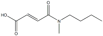 3-[butyl(methyl)carbamoyl]prop-2-enoic acid Struktur