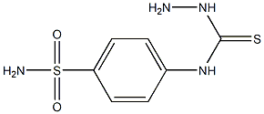 3-amino-1-(4-sulfamoylphenyl)thiourea Struktur