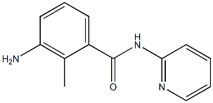 3-amino-2-methyl-N-pyridin-2-ylbenzamide Struktur