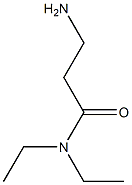 3-amino-N,N-diethylpropanamide Struktur