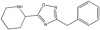 3-benzyl-5-(piperidin-2-yl)-1,2,4-oxadiazole Struktur