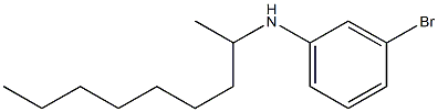 3-bromo-N-(nonan-2-yl)aniline Struktur