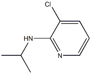 3-chloro-N-(propan-2-yl)pyridin-2-amine Struktur