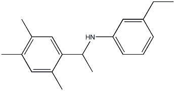 3-ethyl-N-[1-(2,4,5-trimethylphenyl)ethyl]aniline Struktur