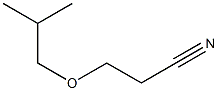 3-isobutoxypropanenitrile Struktur