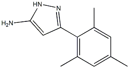 3-mesityl-1H-pyrazol-5-amine Struktur