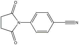 4-(2,5-dioxopyrrolidin-1-yl)benzonitrile Struktur