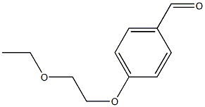 4-(2-ethoxyethoxy)benzaldehyde Struktur