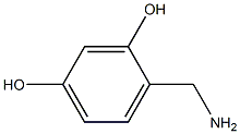 4-(aminomethyl)benzene-1,3-diol Struktur