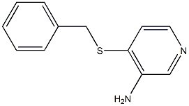 4-(benzylsulfanyl)pyridin-3-amine Struktur