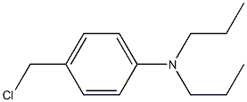 4-(chloromethyl)-N,N-dipropylaniline Struktur