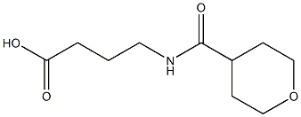 4-(oxan-4-ylformamido)butanoic acid Struktur