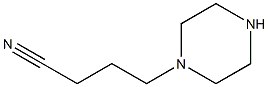 4-(piperazin-1-yl)butanenitrile Struktur