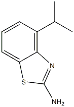 4-(propan-2-yl)-1,3-benzothiazol-2-amine Struktur