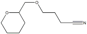 4-(tetrahydro-2H-pyran-2-ylmethoxy)butanenitrile Struktur