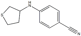 4-(thiolan-3-ylamino)benzonitrile Struktur