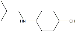 4-[(2-methylpropyl)amino]cyclohexan-1-ol Struktur