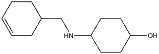 4-[(cyclohex-3-en-1-ylmethyl)amino]cyclohexan-1-ol Struktur