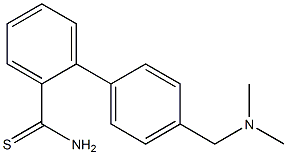 4'-[(dimethylamino)methyl]-1,1'-biphenyl-2-carbothioamide Struktur