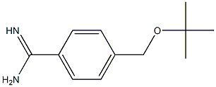 4-[(tert-butoxy)methyl]benzene-1-carboximidamide Struktur