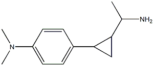 4-[2-(1-aminoethyl)cyclopropyl]-N,N-dimethylaniline Struktur