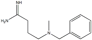 4-[benzyl(methyl)amino]butanimidamide Struktur