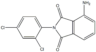 4-amino-2-(2,4-dichlorophenyl)-2,3-dihydro-1H-isoindole-1,3-dione Struktur