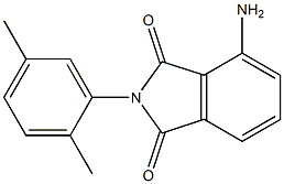 4-amino-2-(2,5-dimethylphenyl)-2,3-dihydro-1H-isoindole-1,3-dione Struktur