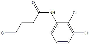 4-chloro-N-(2,3-dichlorophenyl)butanamide Struktur