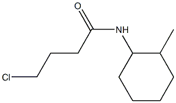 4-chloro-N-(2-methylcyclohexyl)butanamide Struktur