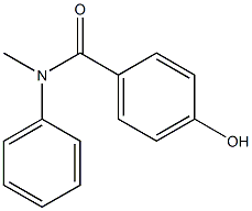 4-hydroxy-N-methyl-N-phenylbenzamide Struktur