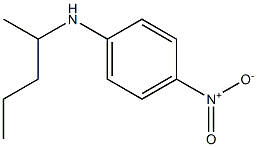 4-nitro-N-(pentan-2-yl)aniline Struktur