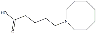 5-(azocan-1-yl)pentanoic acid Struktur