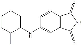 5-[(2-methylcyclohexyl)amino]-2,3-dihydro-1H-isoindole-1,3-dione Struktur