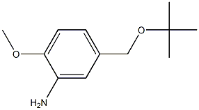 5-[(tert-butoxy)methyl]-2-methoxyaniline Struktur