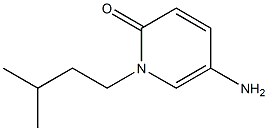 5-amino-1-(3-methylbutyl)-1,2-dihydropyridin-2-one Struktur