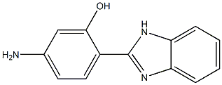 5-amino-2-(1H-1,3-benzodiazol-2-yl)phenol Struktur