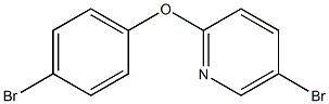 5-bromo-2-(4-bromophenoxy)pyridine Struktur