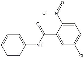 5-chloro-2-nitro-N-phenylbenzamide Struktur