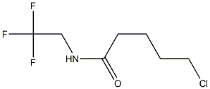 5-chloro-N-(2,2,2-trifluoroethyl)pentanamide Struktur